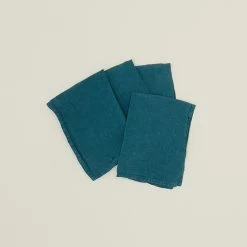 Simple Linen Napkin - Peacock