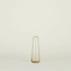 Aurora Slim Drop Vase - Smoke