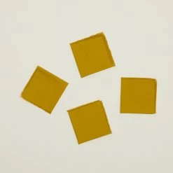 Essential Cocktail Napkins, Set Of 4 - Mustard