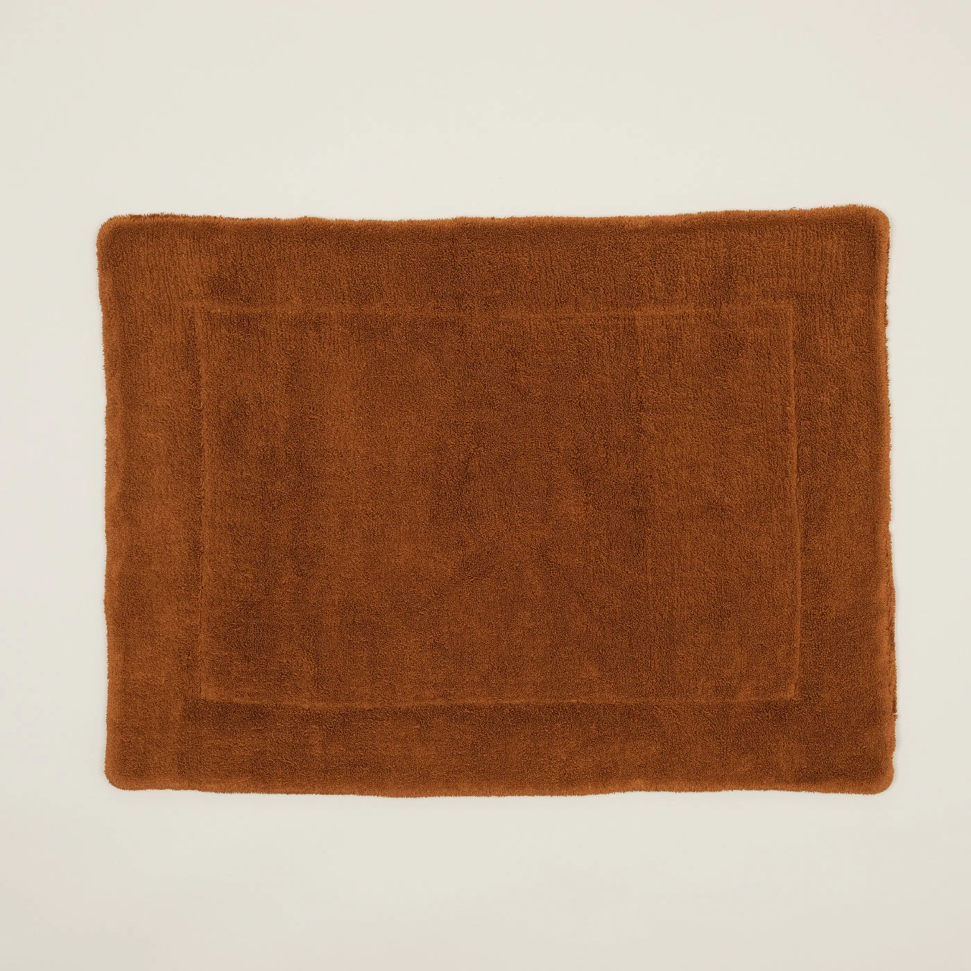 Simple Terry Bath Mat - Terracotta