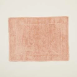 Simple Terry Bath Mat - Blush