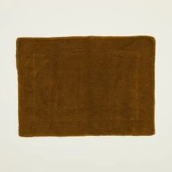 Simple Terry Bath Mat - Bronze
