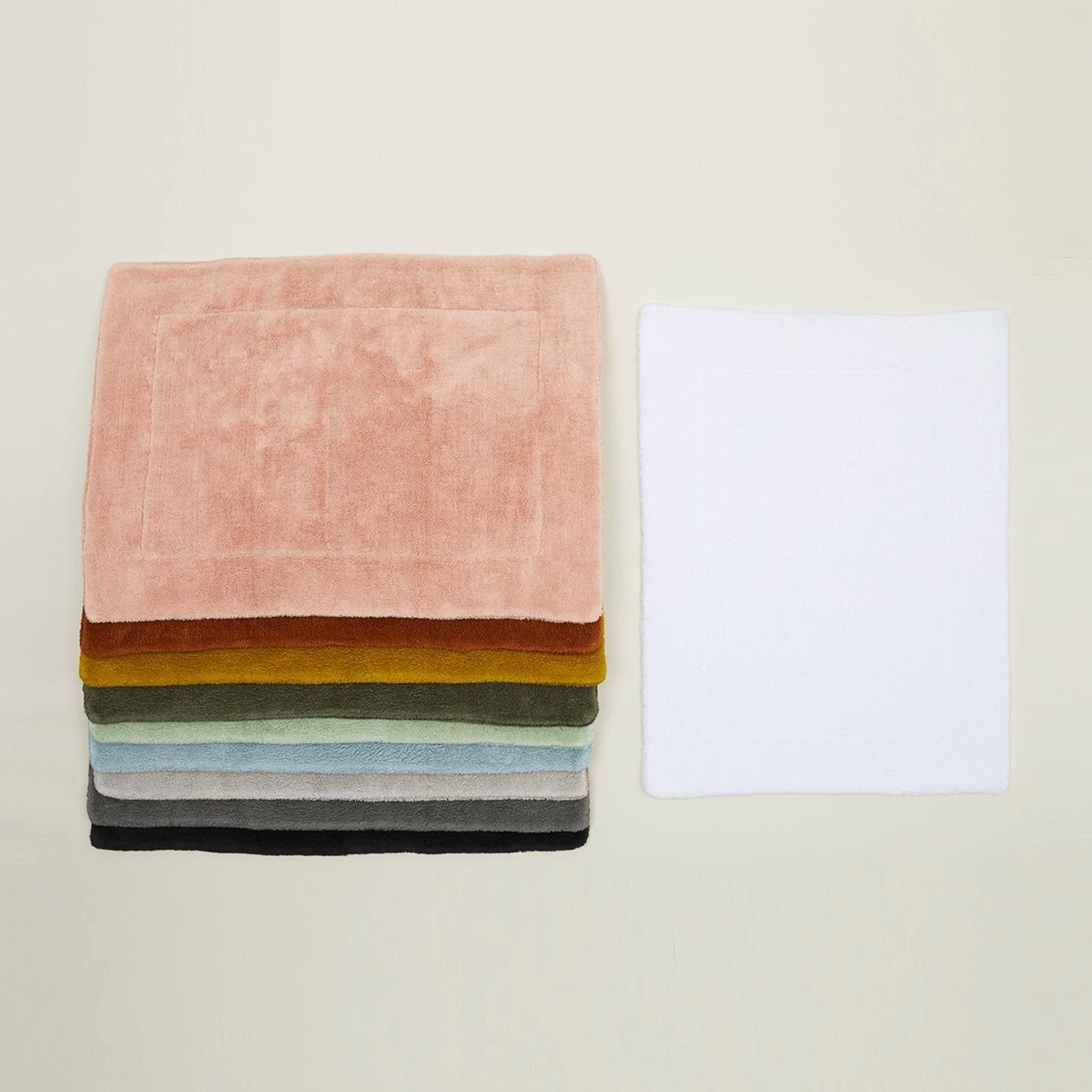 Simple Terry Bath Mat - Terracotta - Image 3