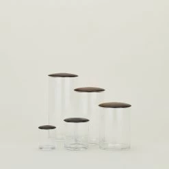 Simple Storage Container - Smoked Oak