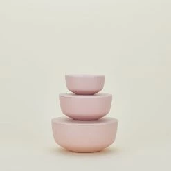 Essential Lidded Bowls - Blush