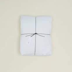 Simple Linen Quilt - White