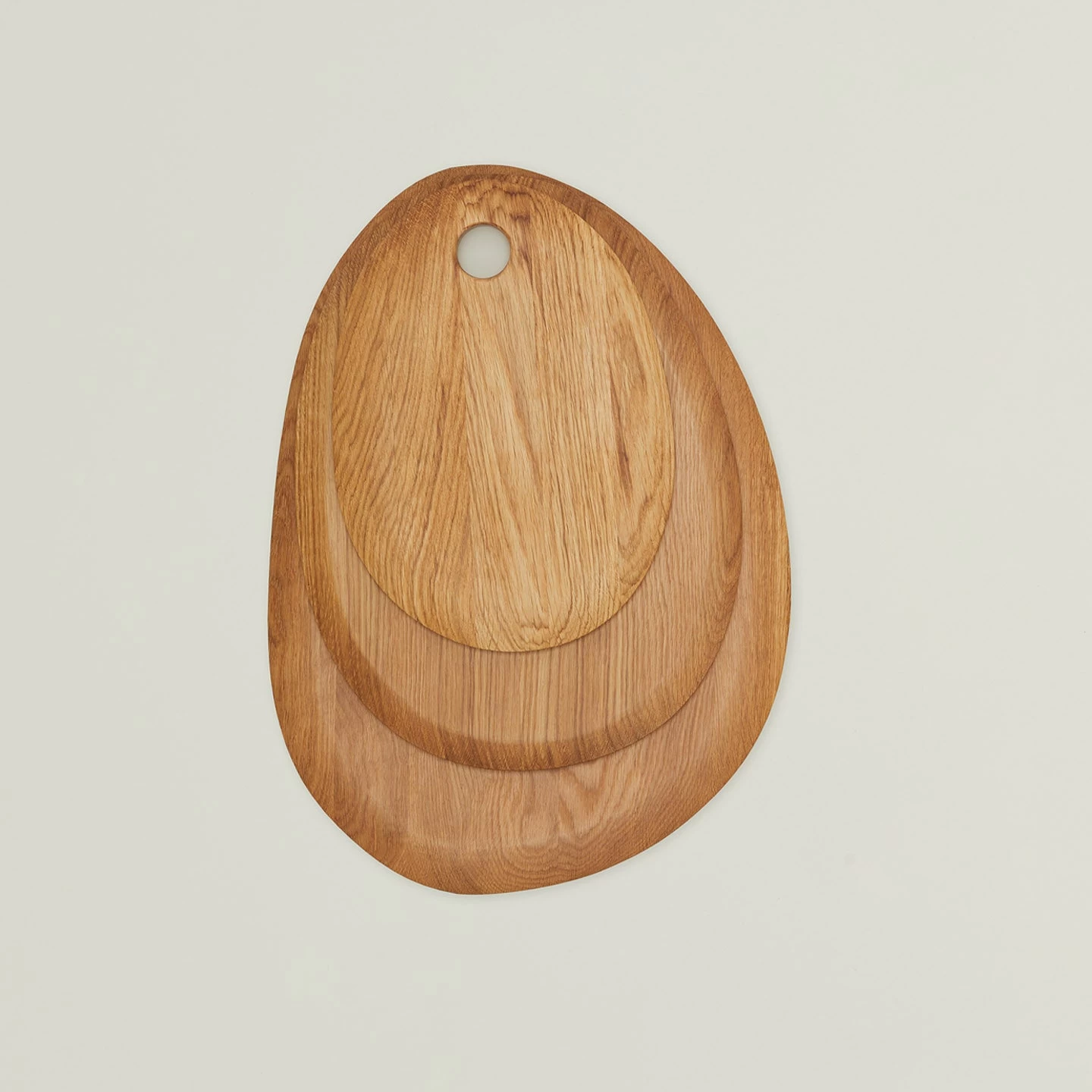 Pebble Cutting Board - Oak - Image 2