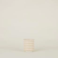 Contour Block Planter - Apricot