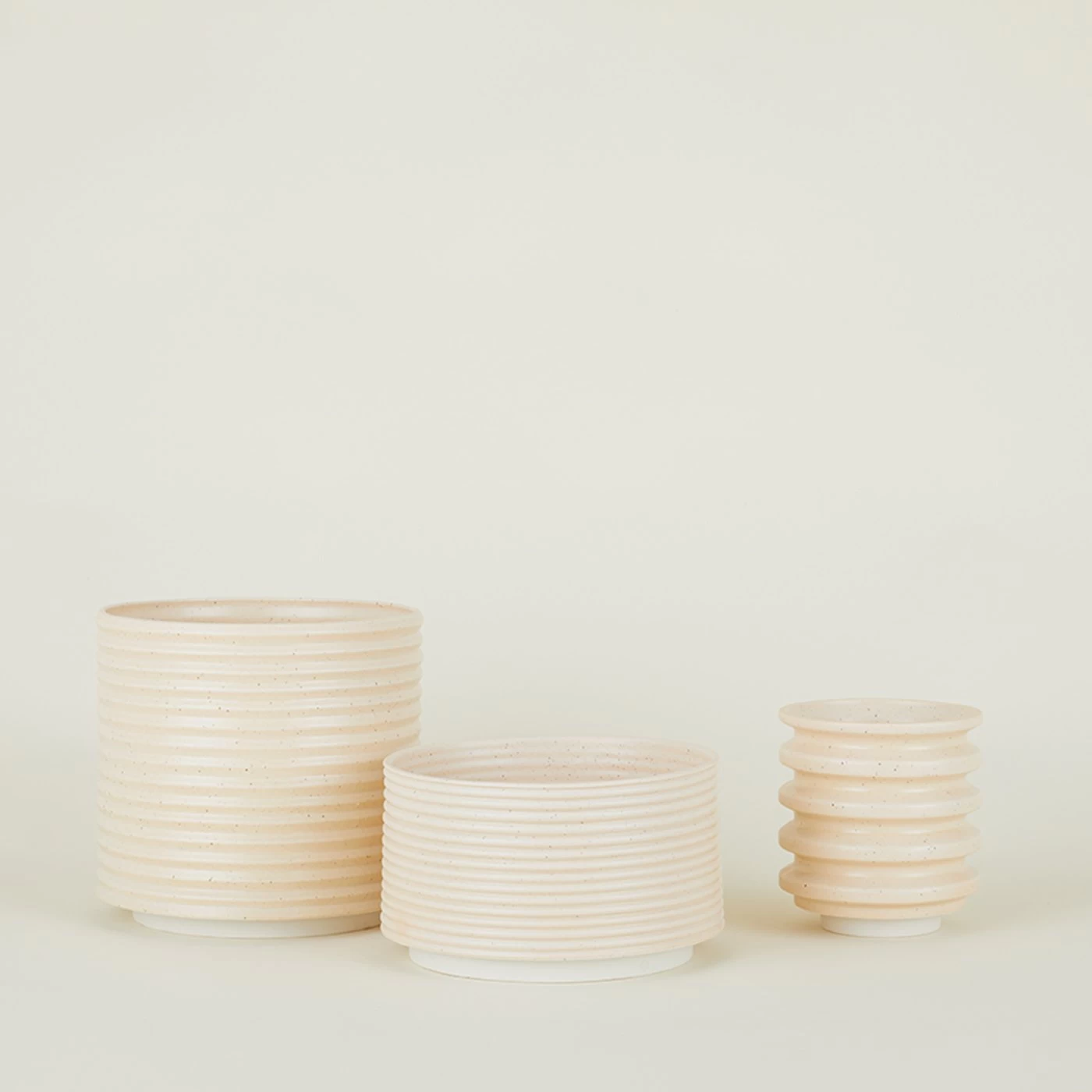 Contour Block Planter - Apricot - Image 3