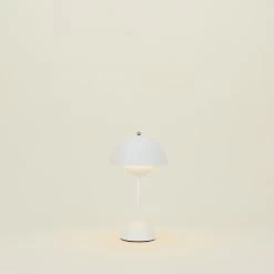 &Tradition Flowerpot Portable Lamp - White