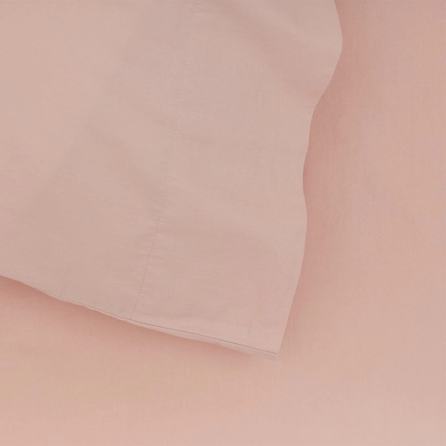 Essential Percale Sheet Set - Blush - Image 5