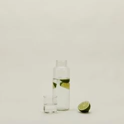 Bloomingville Column Carafe + Glass