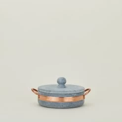 Soapstone Saute Pan With Lid