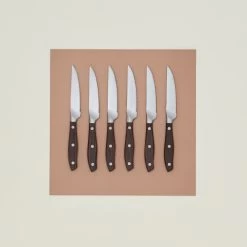 Rosewood Steak Knife Set