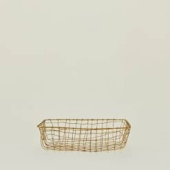 Brass Basket - Low