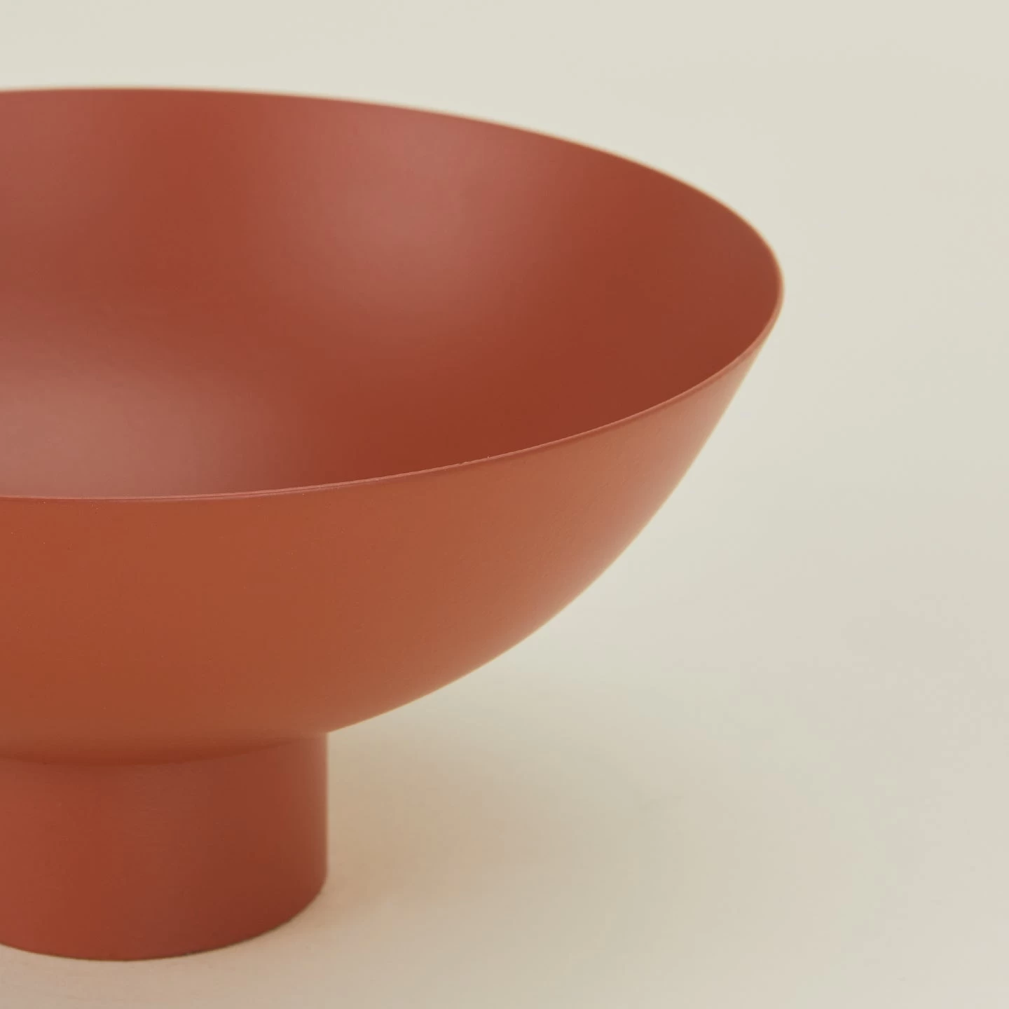 Essential Footed Bowl - Terracotta - Image 3