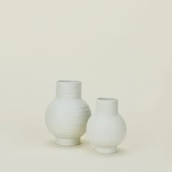 Essential Ceramic Vase - Bone