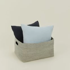 Essential Low Basket - Sky