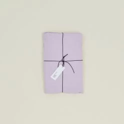 Simple Linen Fitted Sheet - Lilac