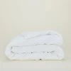 Simple Linen Duvet - White
