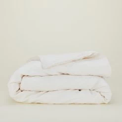 Simple Linen Duvet - Petal