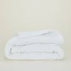 Essential Percale Duvet - White