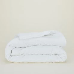 Essential Percale Duvet - White