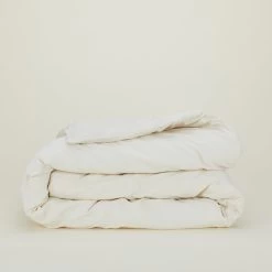 Essential Percale Duvet - Ivory