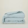 Essential Percale Duvet - Sky