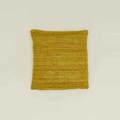 Handwoven Pillow - Mustard