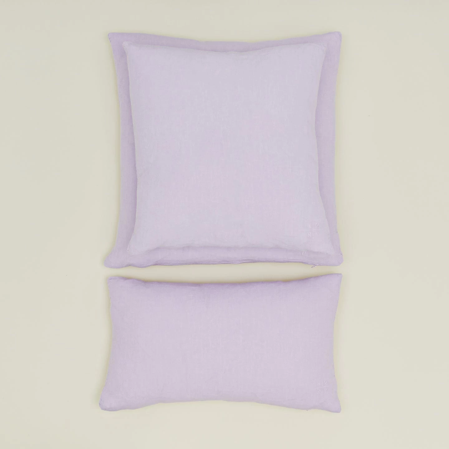 Simple Linen 22x22 Pillow - Lilac - Image 2