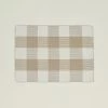 Simple Plaid Rug - Ivory/Flax