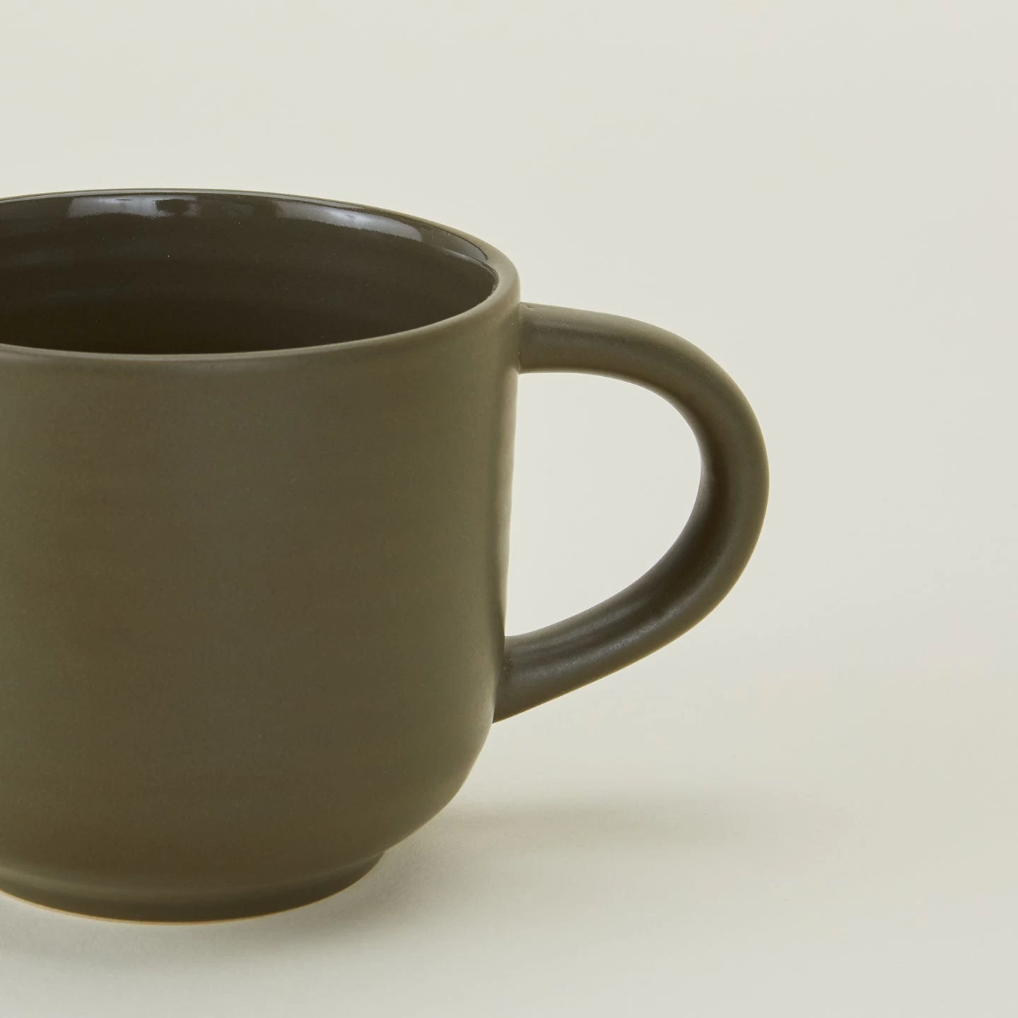Essential Mug, Set Of 4 - Olive - Image 3