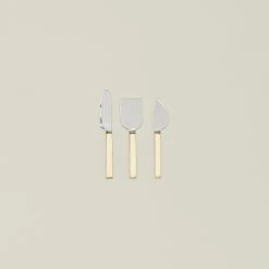 Simple Cheese Knives, Set Of 3
