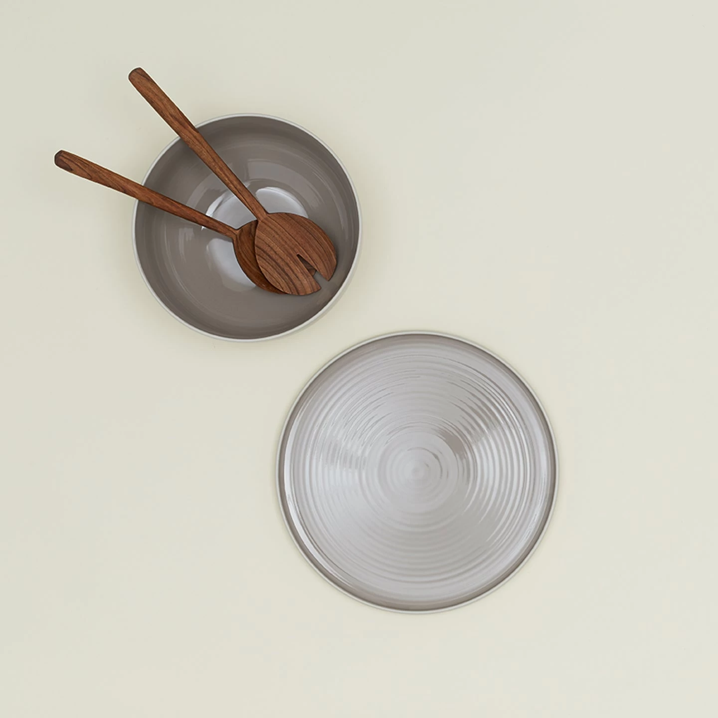 Essential Serving Bowl - Light Grey - Image 3