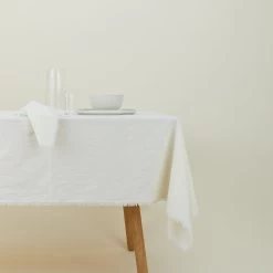 Essential Cotton Tablecloth - Ivory
