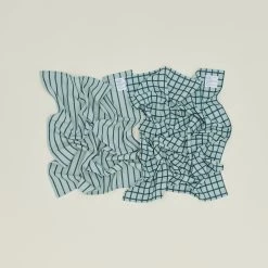 Essential Yarn Dyed Dish Towel, Set Of 2 - Sky/Peacock