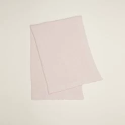 Simple Knit Oversized Throw - Blush