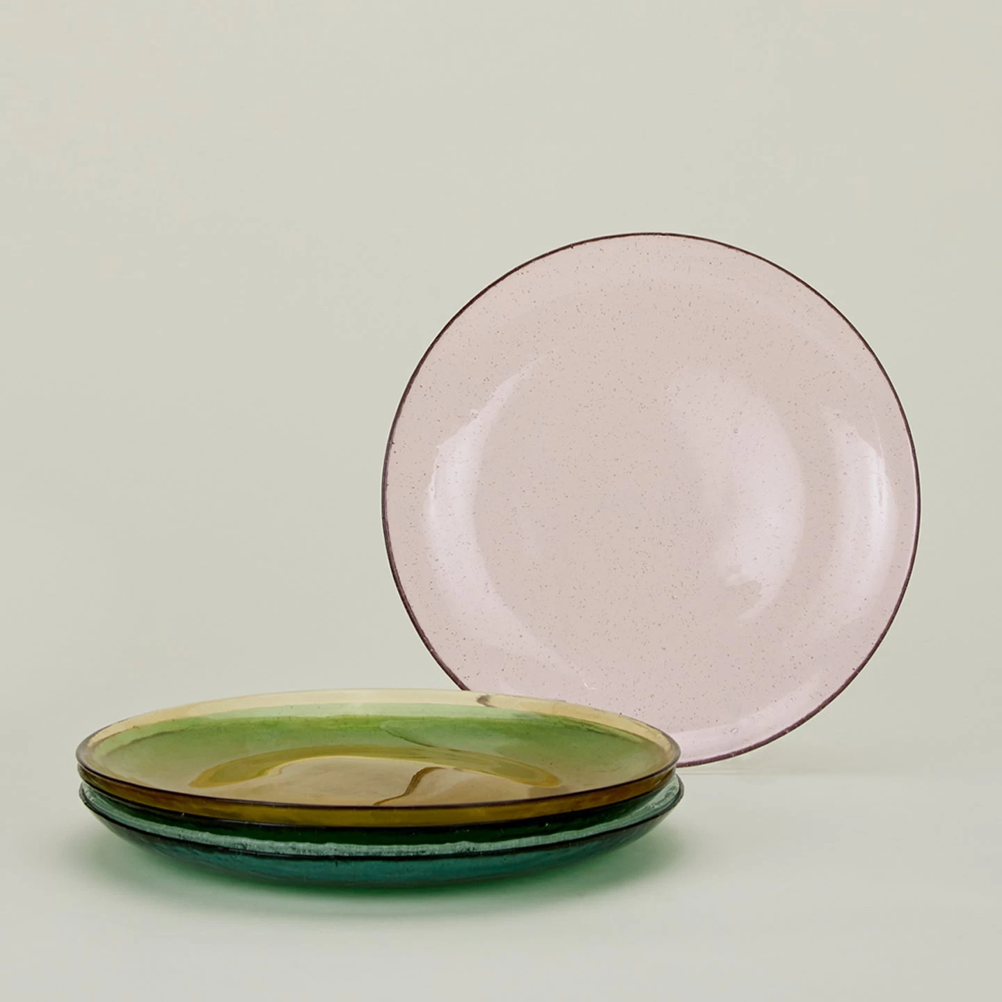 Glass Dinner Plate - Clear - Image 6