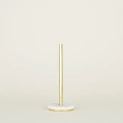 Simple Marble Paper Towel Holder