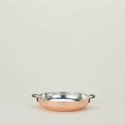 Copper Two Handled Saute Pan, 11"