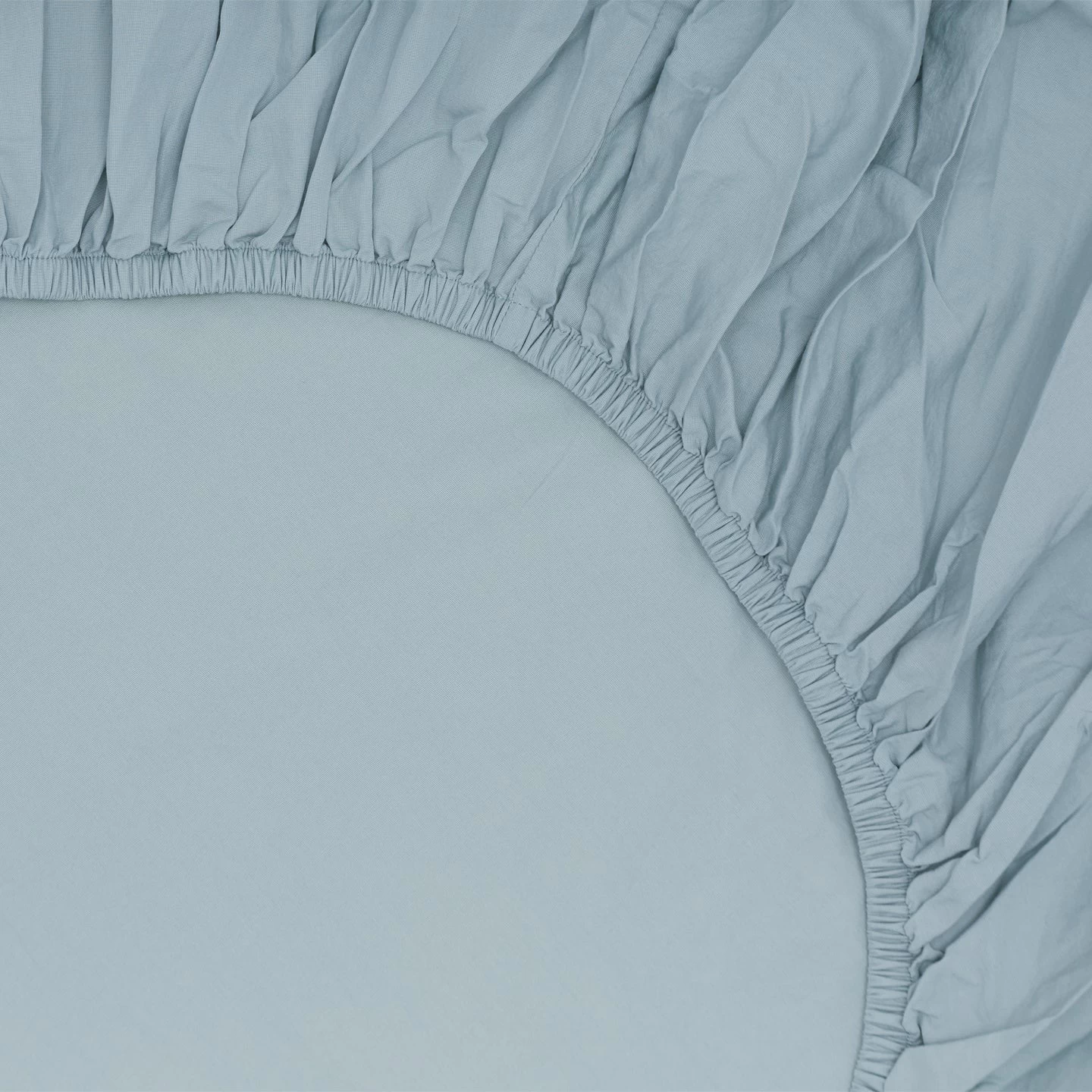 Essential Percale Sheet Set - Sky - Image 4