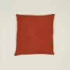 Simple Linen Euro Sham - Rust