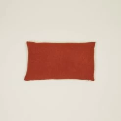 Simple Linen 12x22 Pillow - Rust