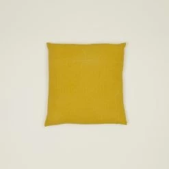 Simple Linen 18x18 Pillow - Mustard