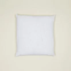 Simple Linen 22x22 Pillow - White