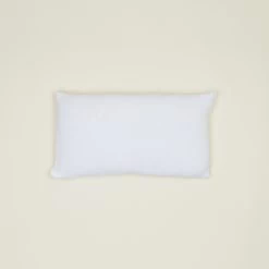 Simple Linen 12x22 Pillow - White
