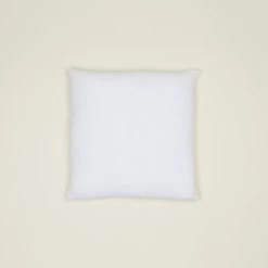 Simple Linen 18x18 Pillow - White