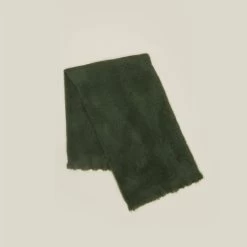 Solid Mohair Throw - Pine
