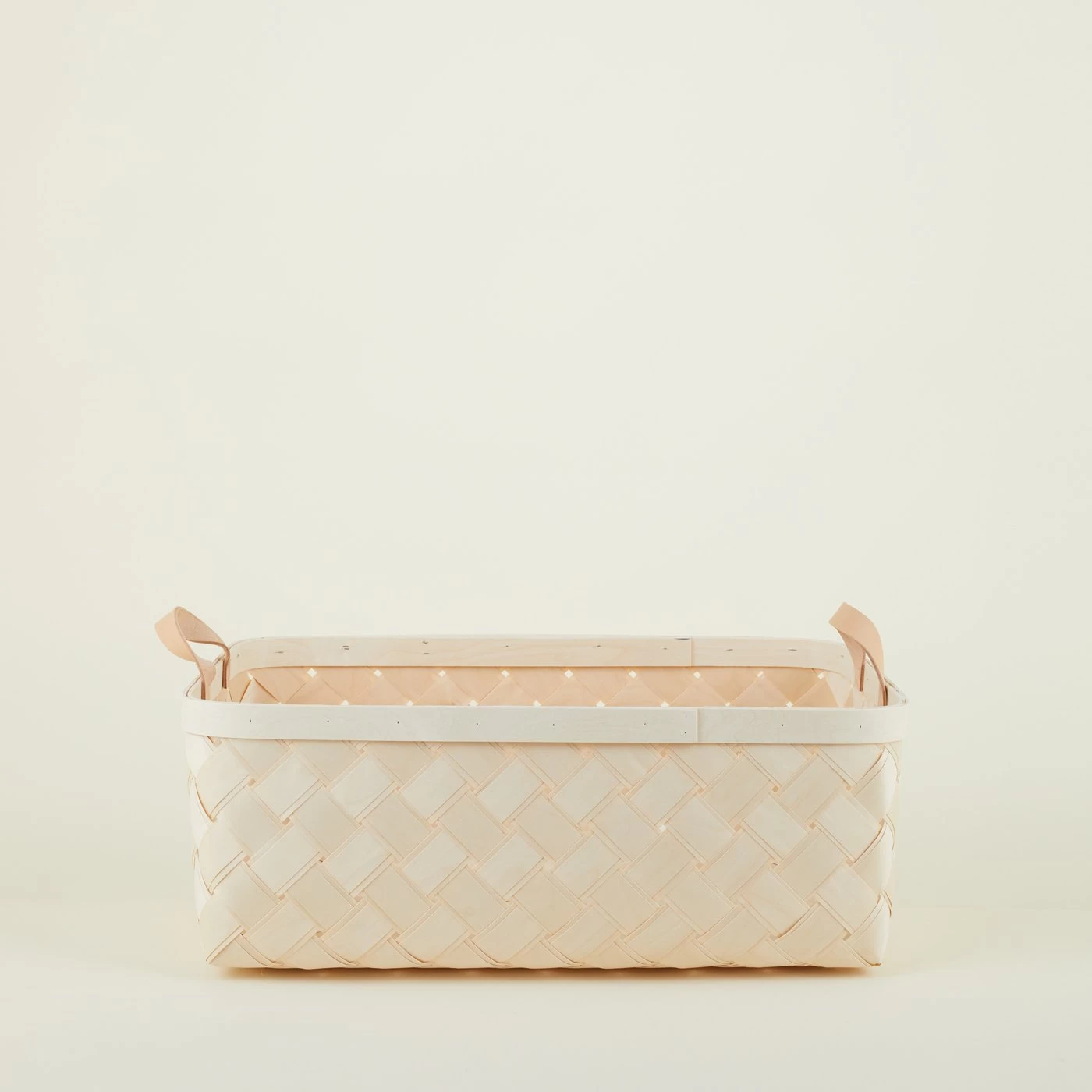 Birch + Leather Basket - Image 6